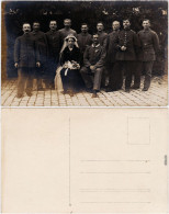 Ansichtskarte  Soldaten Bei Einer Hochzeit 1917  - War 1914-18