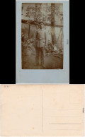 Ansichtskarte  Soldat Vor Haus 1916  - Guerra 1914-18
