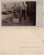 Ansichtskarte  Zur Erinnerung An Unsere Lehrzeit 1913/17 1917 Privatfoto - Bauern