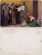 Ansichtskarte  Jesus Und Die Ehebrecherin (EV. Joh. 8, 1-11 1918 - Jésus
