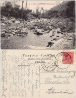 La Garriga Rio Congost Vintage Postcard Katalonien Catalonia 1913 - Other & Unclassified