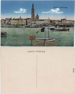 Antwerpen Anvers Dampfer Und Panorama CPA Ansichtskarte 1915 - Sonstige & Ohne Zuordnung