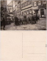 Privatfotokarte Bad Wimpfen Treffen, Löwenbrunnen Und Geschäfte 1924 - Bad Wimpfen