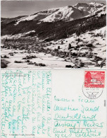 Davos Blick Auf Die Stadt Im Winter Foto Ansichtskarte 1958 - Otros & Sin Clasificación
