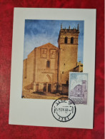 Carte Espagne CARTE MAXIMUM SEGOVIA 1968 - Autres & Non Classés