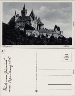Wernigerode Blick Auf Das Schloß Ansichtskarte 1928 - Autres & Non Classés