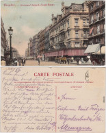 Brüssel Bruxelles Boulevard Anspach, Grand Bazar Ansichtskarte CPA 1914 - Altri & Non Classificati