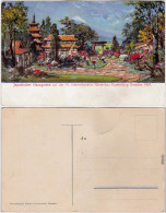 Dresden Drježdźany Japanischer Hausgarte Internationale Gartenausstellung  1907 - Dresden