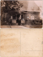 Danzig Gdańsk Gduńsk Frau V Kaschubischem Haus Bei Danzig Privatfotokarte 1913 - Polen