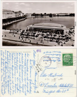 Hamburg Partie Am Alsterpavillon Foto Ansichtskarte 1956 - Autres & Non Classés