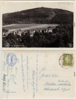 Löbau Stadt Mit Dem Löbauer Berg Foto Ansichtskarte Oberlausitz  1932 - Loebau