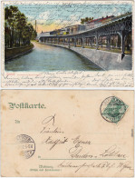 Kreuzberg Berlin Hochbahnhof Möckernstrasse Ansichtskarte 1902 - Kreuzberg