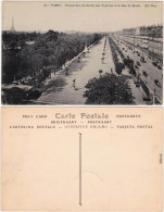 CPA Paris Straßen: Jardins Des Tuileries, La Rue De Rivoli 1922 - Autres & Non Classés
