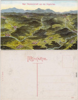 Hohenau (Niederbayern) Bayrische Waldlandschaft Vogelschau Finsterau 1908 - Altri & Non Classificati