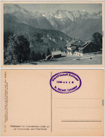 Garmisch-Partenkirchen Almwirtschaft Eckbauer Mit Dreitorspitze 1932  - Garmisch-Partenkirchen