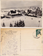 Zinnwald Georgenfeld Altenberg Erzgebirge  Gasthof Sächs. Reiter Winter 1933 - Altenberg