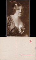 Junge Frau - Henny Porten Foto Ansichtskarte Schauspieler Stummfilm  1914 - Acteurs