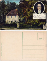 Weimar 2 Bild. Goethes Gartenhaus Ansichtskarte 1914 - Sonstige & Ohne Zuordnung