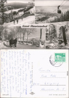 Oberwiesenthal Ski-Fahrren, Seilbahn, Kutsche, Bach Im Wald - Winter 1977 - Oberwiesenthal