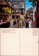 Ansichtskarte Rüdesheim (Rhein) Drosselgasse - Belebt 1992 - Ruedesheim A. Rh.