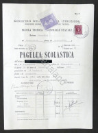 Pagella Classe 2^ - Scuola Tecnica Industriale Statale Di Alessandria - 1959 - Unclassified