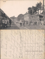 Onville Soldaten Auf Dem Bahnhof  	Chambley-Bussières Briey Lothringen  1915 - Autres & Non Classés