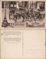 Paris Andenken An Die Letzte Droschkenfahrt Berlin-Wannsee Paris  1928 - Porte De Brandebourg