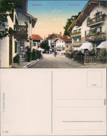 Ansichtskarte Tegernsee (Stadt) Strassenpartie 1914 - Tegernsee