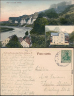 Rathen 2 Bild: Panorama Und Villa Richter B Bad Schandau Ansichtskarte 1915 - Rathen