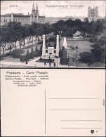 Ansichtskarte Kreuzberg Berlin Feuerwehrdenkmal Am Mariannenplatz 1913 - Kreuzberg