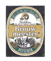 BIERETIKET -   BROUWMEESTER - PILSENER  - 30 CL  (BE 362) - Beer