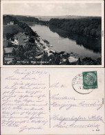 Bernburg (Saale) Blick Ins Saaletal, Bootsanlegestelle 1935 - Autres & Non Classés