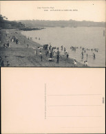 Vigo La Playa En La Hora Del Bano/Strand Galicia : España 1918 - Andere & Zonder Classificatie