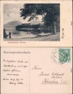 Hammer Am See Hamr Na Jezeře Sommerfrische, Ruderboot  Spaziergänger 1908 - Tchéquie