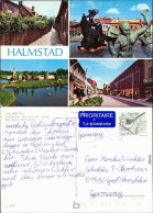 Halmstad Vallgatan, Europa Och Tjuren, Miniland, Storgaten/Vallgatan 1993 - Suède