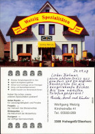 Ansichtskarte Hohegeiß-Braunlage Wetzig Spezialitäten 2008 - Braunlage