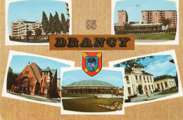 (93) DRANCY Multivues La Caserne Garde Mobiles La Creche  Le Stade Nautique L' Hotel De Ville 1973   (Seine St Denis) - Drancy