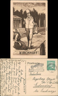 Ansichtskarte  Mann Und Betlerin - KIRCHHOFF! - Künstlerkarte 1927  - Paintings