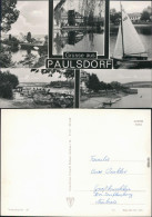 Paulsdorf Dippoldiswalde   Segelboot, Gaststätte, Uferbereich 1965 - Dippoldiswalde