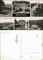 Ansichtskarte Oberhof (Thüringen) Sprungschanze, Talsperre, Stadt 1968  - Oberhof