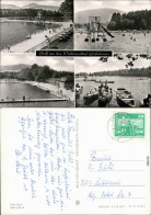 Ansichtskarte Großschönau (Sachsen) 4 Bild: Waldstrandbad - Boote 1977  - Grossschönau (Sachsen)