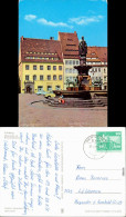 Freiberg (Sachsen) Obermarkt Mit Brunnendenkmal G1977 - Freiberg (Sachsen)