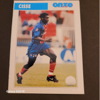 Fiche Illustrée Sport Football ** Onze Mondial   ** France ** Paris-Saint-Germain  ** Aliou Cisse - Sport