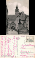 Ansichtskarte Torgau Schloss Hartenfels, Eingang 1960 - Torgau