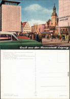 Ansichtskarte Leipzig Markt, Altes Rathaus Mit Neubauten 1966 - Leipzig