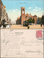 Ansichtskarte Amsterdam Amsterdam Beurs Van Berlage Mit Straßenbahn 1910 - Amsterdam