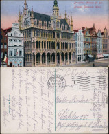 Ansichtskarte Brüssel Bruxelles Gemeinde Haus 1916 - Altri & Non Classificati