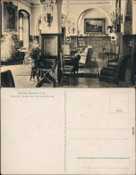 Postcard Groß Rauden Rudy Schloß - Bibliothek 1914 - Schlesien
