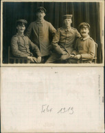 Ansichtskarte  Soldaten: Gruppenbilder/Soldatengruppe 1919 Privatfoto - Sonstige & Ohne Zuordnung