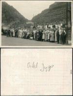 Foto  Gruppenfoto Vor Weinberg Ausflug Bus Remscheid 1932 Privatfoto - Non Classés